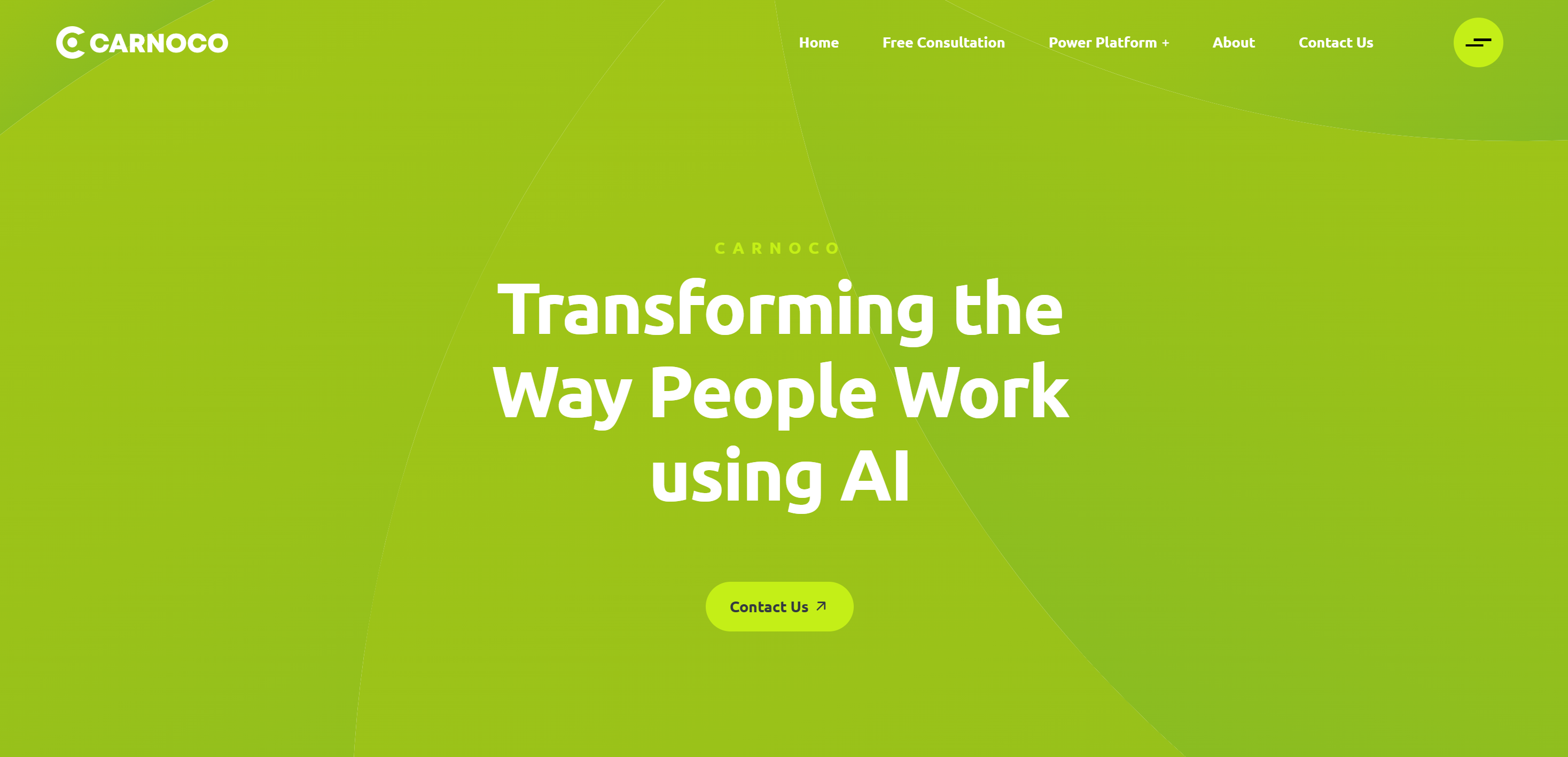 Carnoco — website hero